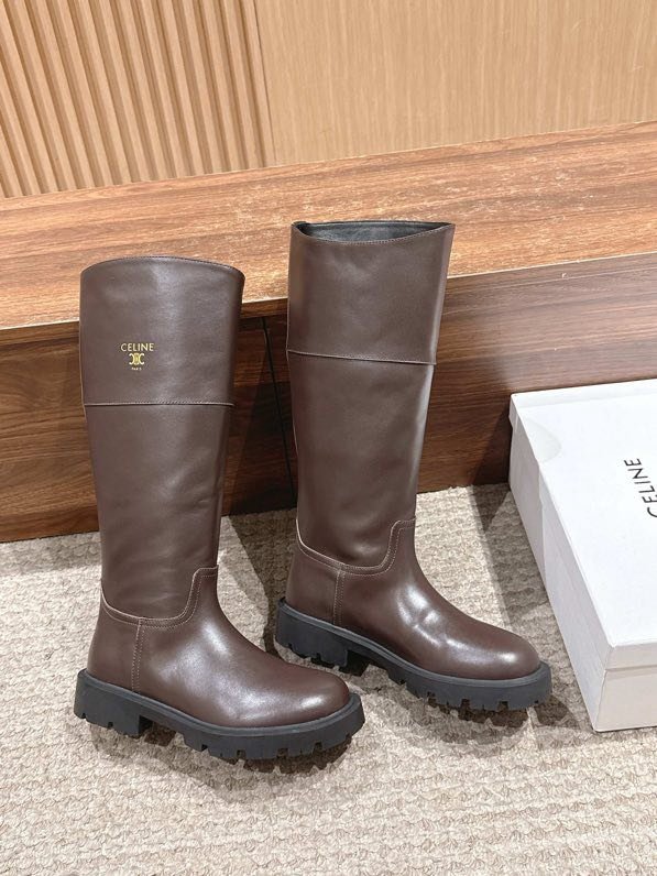 Boots leather women's фото 4