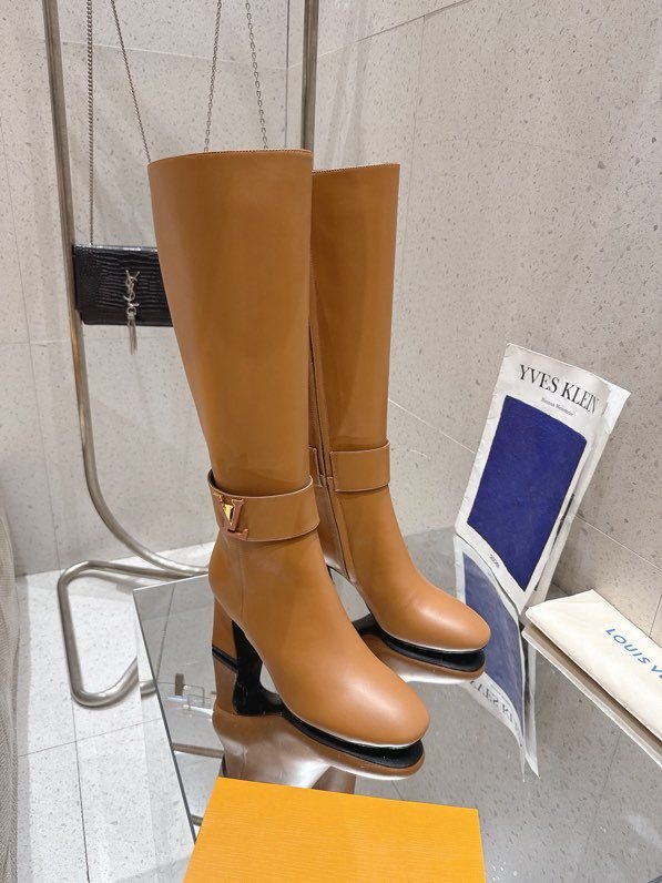 Сапоги кожаные женские фото 4