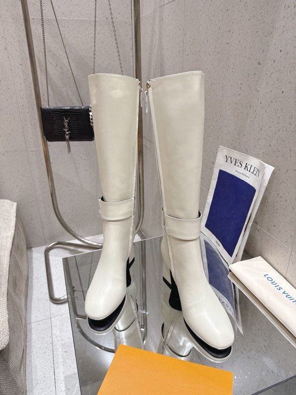 Boots leather women's фото 4