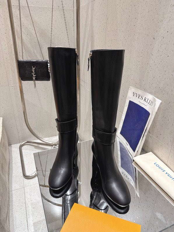 Boots leather women's фото 4