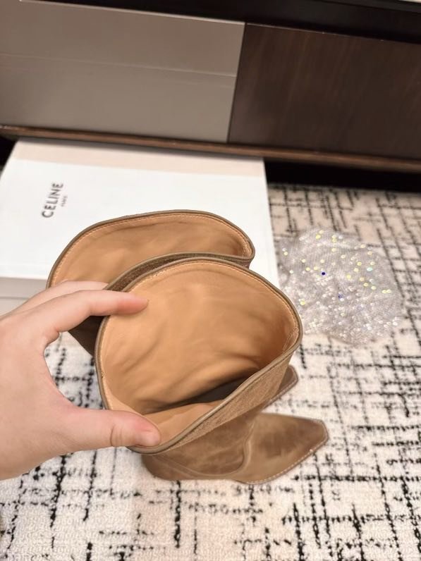 Сапоги кожаные женские фото 5