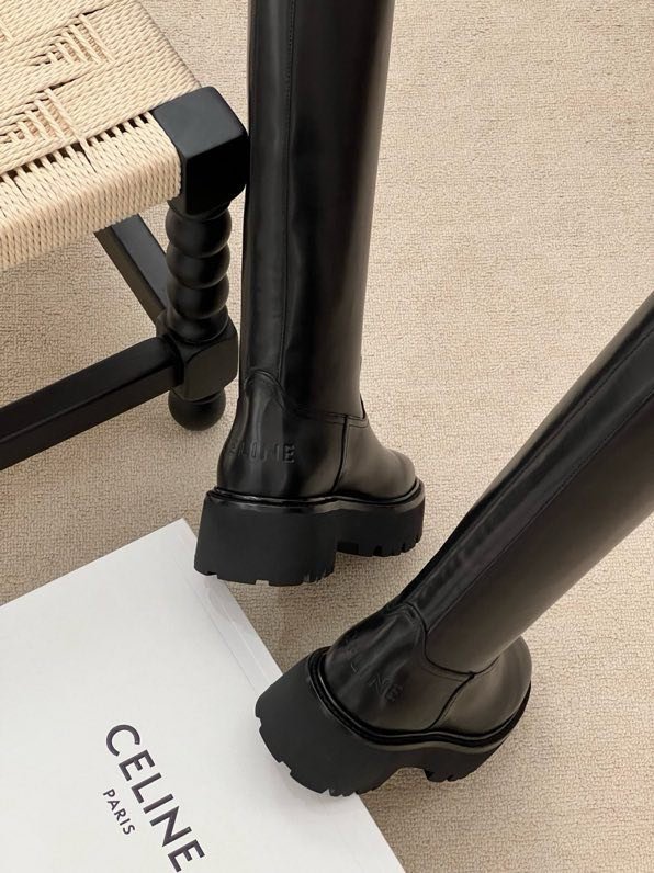 Сапоги кожаные женские фото 5