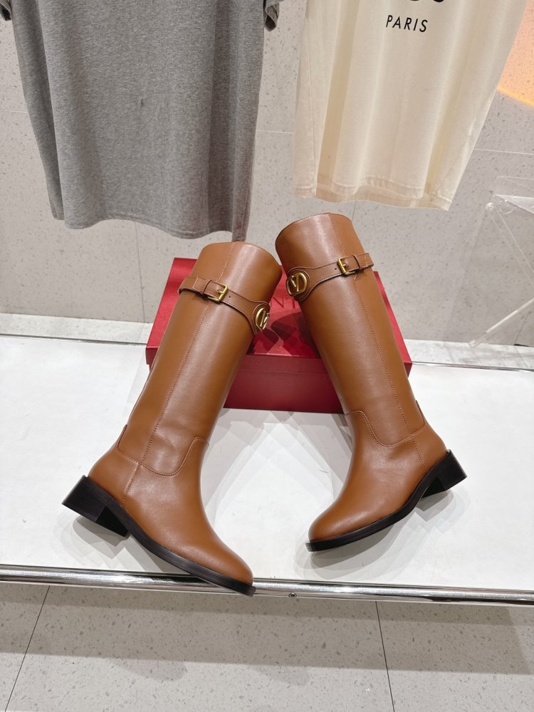 Boots leather women's фото 5