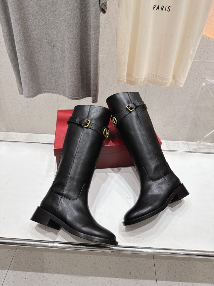 Сапоги кожаные женские фото 5