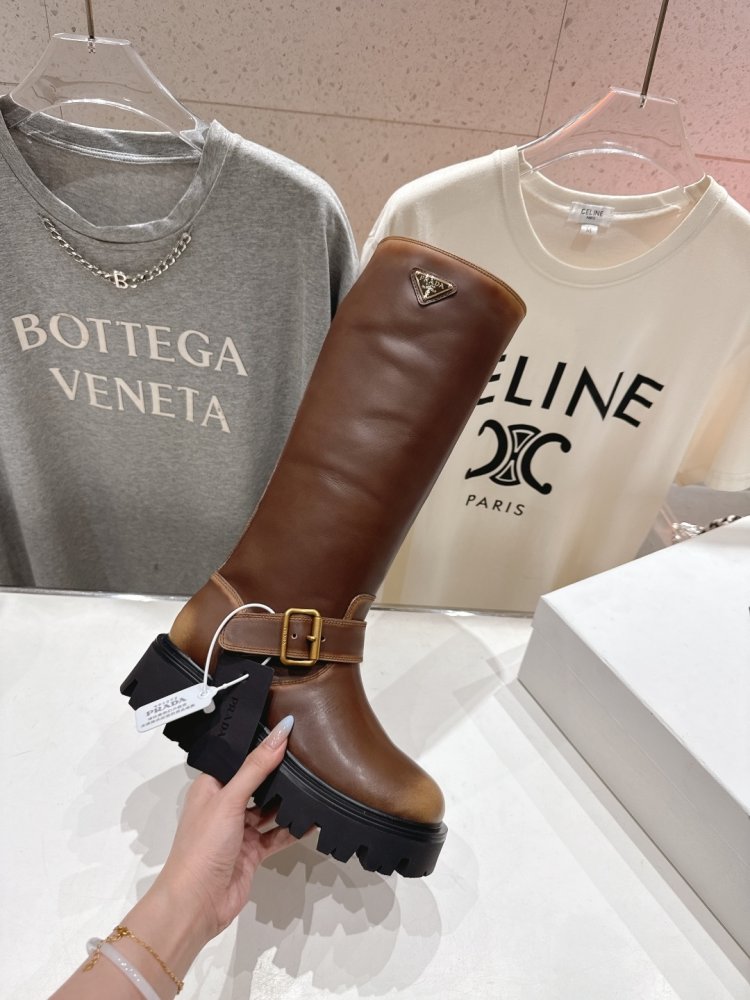 Сапоги кожаные женские фото 5