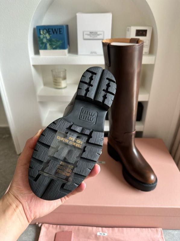 Сапоги кожаные женские фото 5