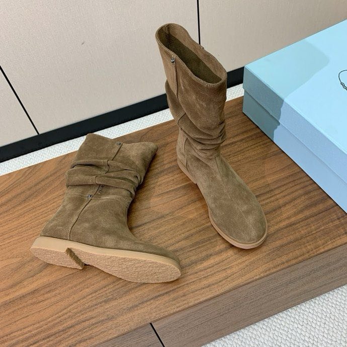 Сапоги кожаные женские фото 5