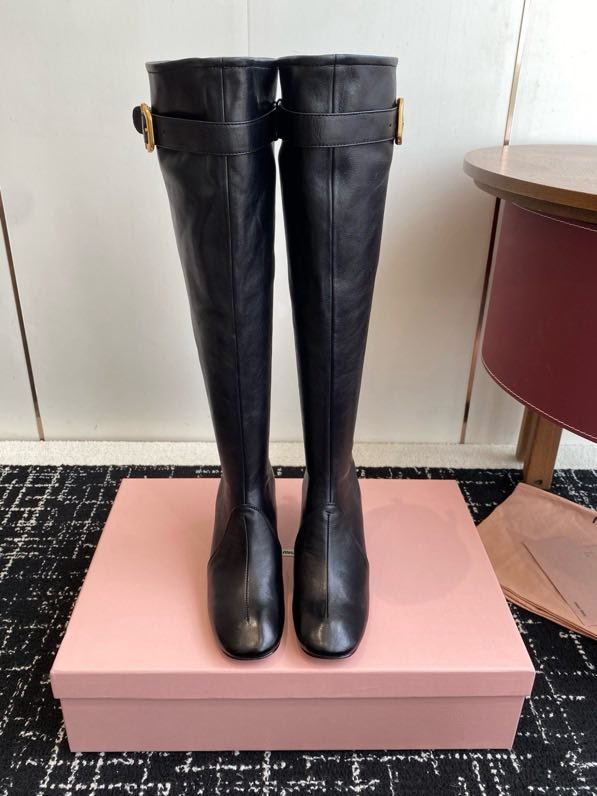 Сапоги кожаные женские фото 5