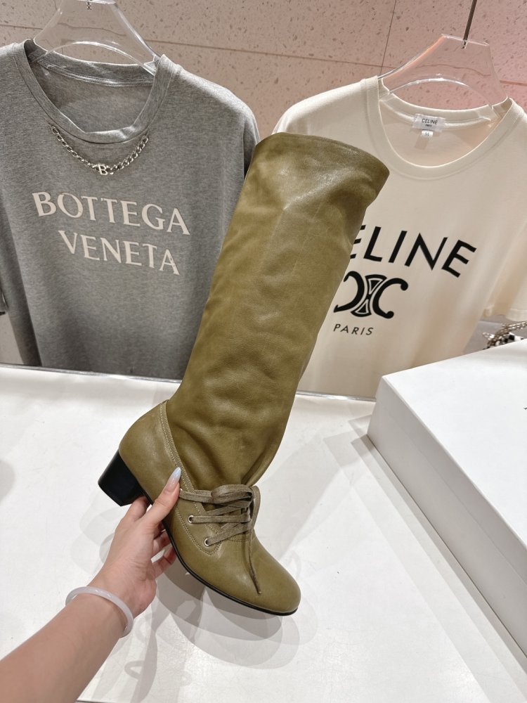 Сапоги кожаные женские фото 5