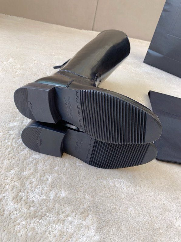 Сапоги кожаные женские фото 5