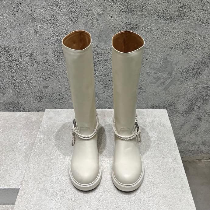 Сапоги кожаные женские фото 5