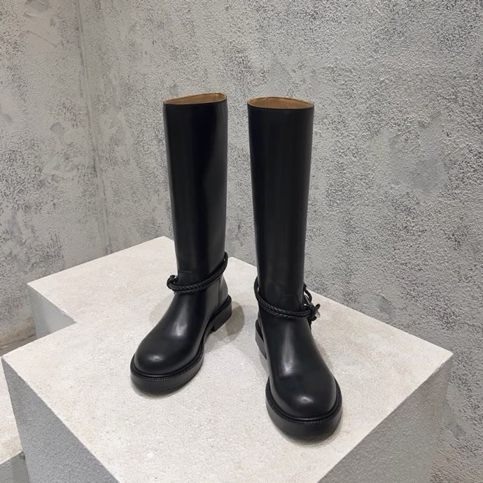 Сапоги кожаные женские фото 5