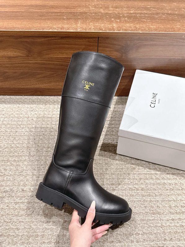 Сапоги кожаные женские фото 5