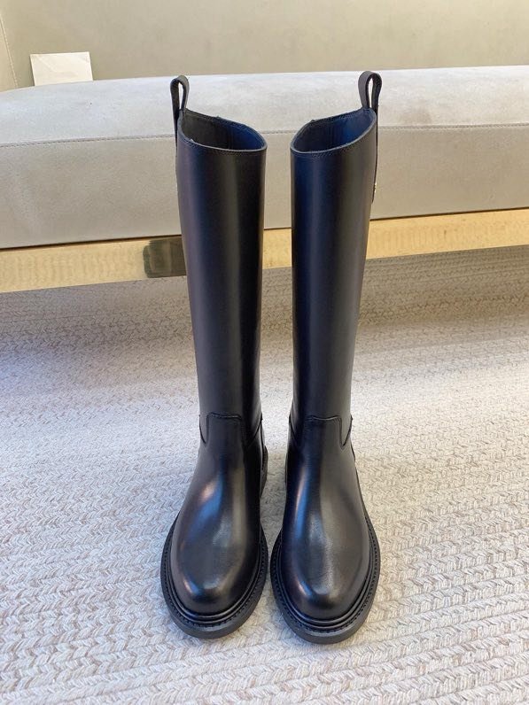 Сапоги кожаные женские фото 5