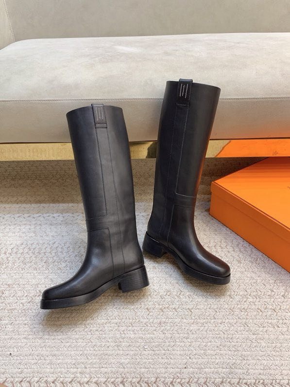 Сапоги кожаные женские фото 5