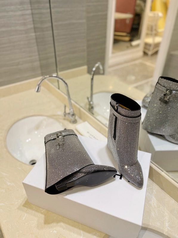 Сапоги кожаные женские фото 5