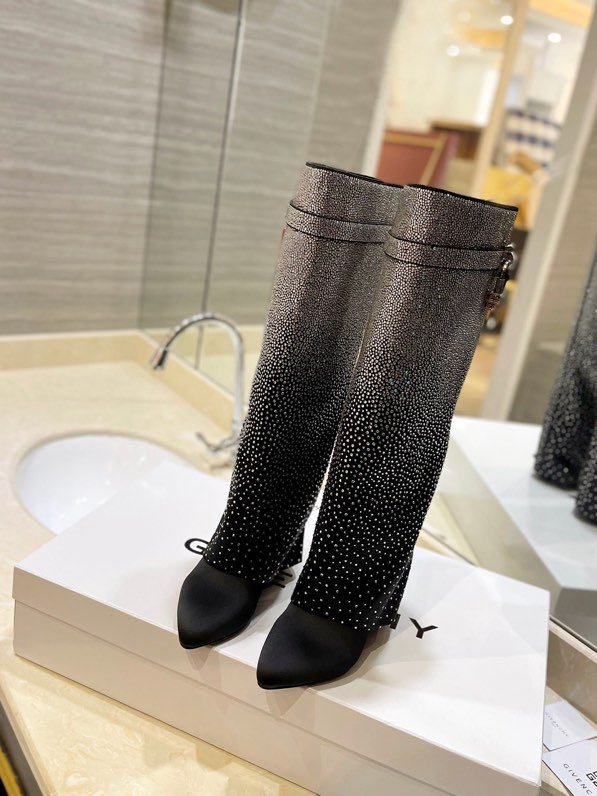 Сапоги кожаные женские фото 5