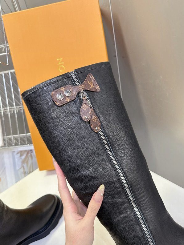 Boots leather women's фото 5