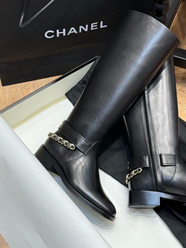 Сапоги кожаные женские фото 6