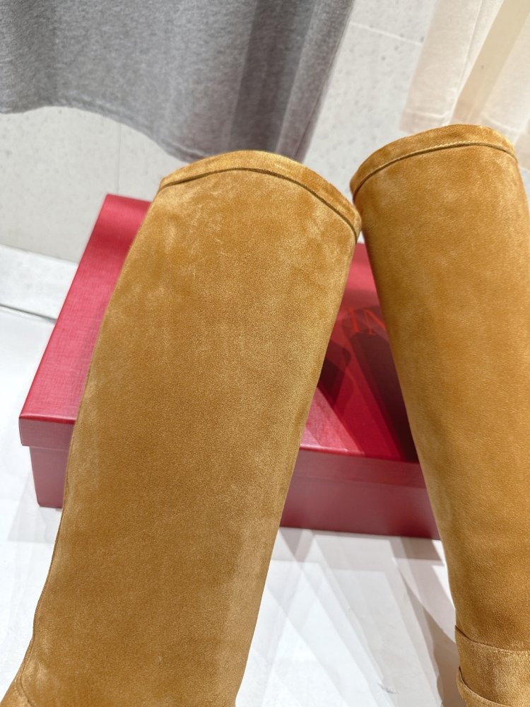 Сапоги кожаные женские фото 6