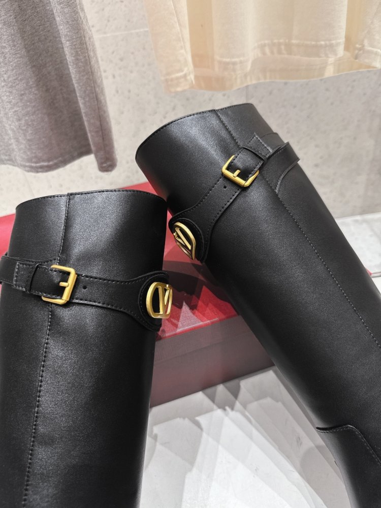 Сапоги кожаные женские фото 6