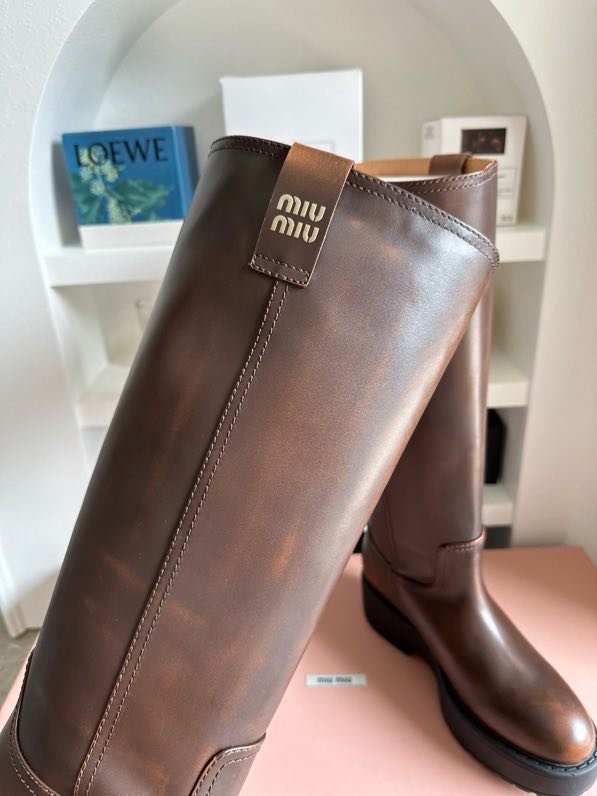 Сапоги кожаные женские фото 6