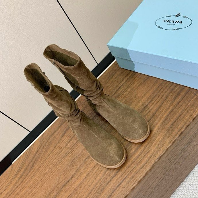 Сапоги кожаные женские фото 6