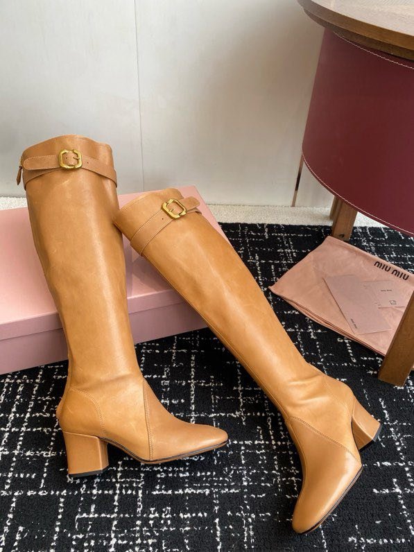 Сапоги кожаные женские фото 6