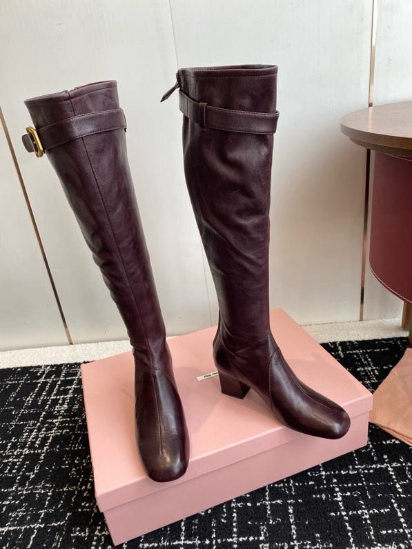 Сапоги кожаные женские фото 6