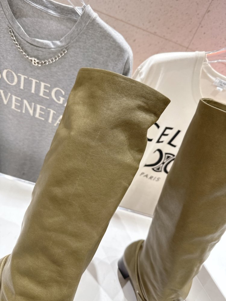 Сапоги кожаные женские фото 6