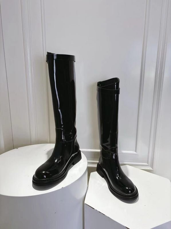 Boots leather women's фото 6