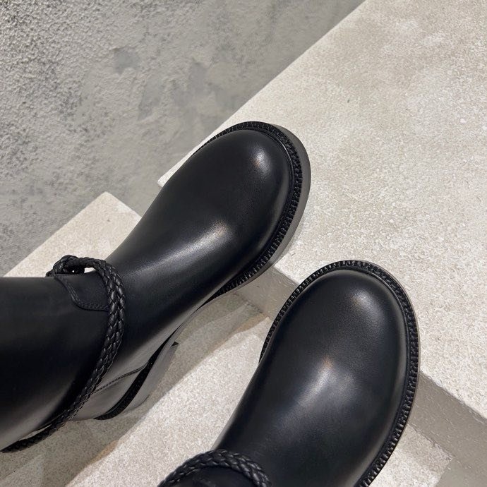 Сапоги кожаные женские фото 6