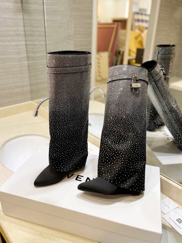 Сапоги кожаные женские фото 6