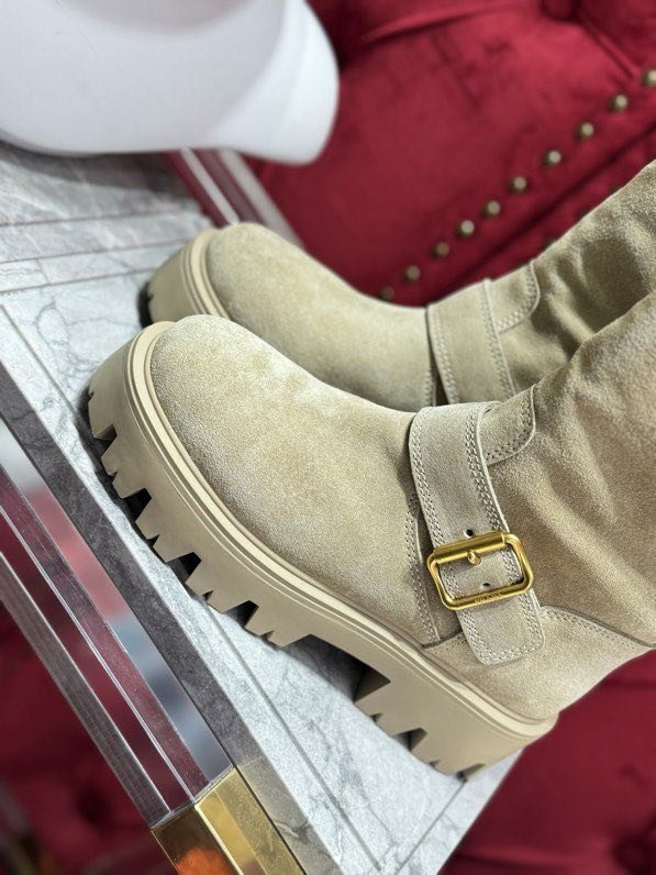 Boots leather women's фото 6