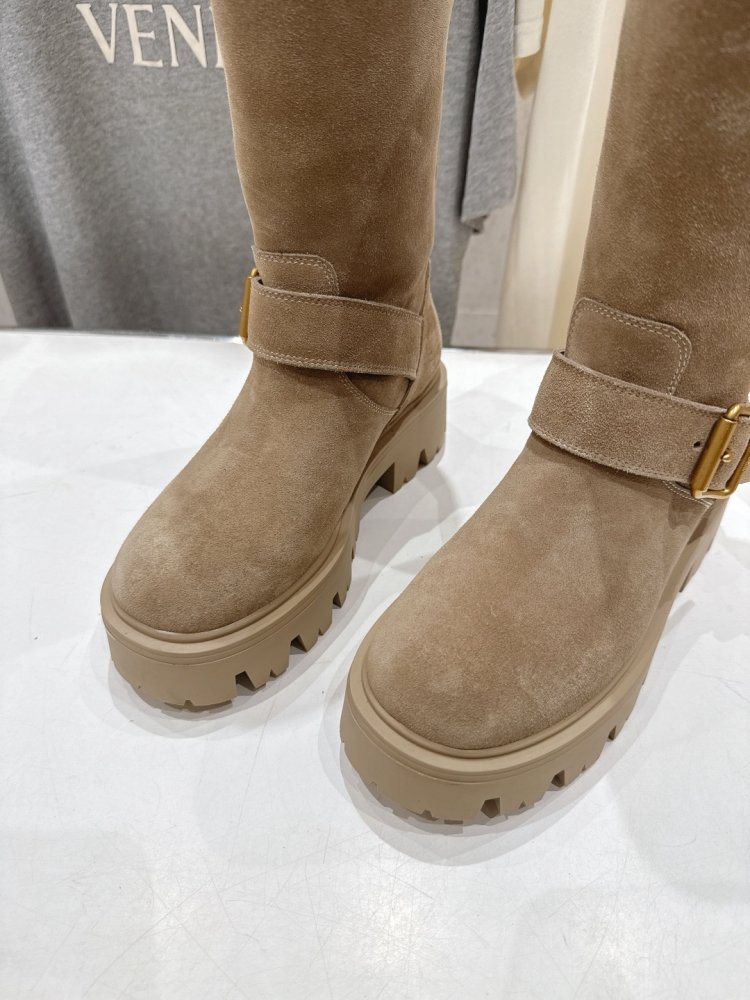 Сапоги кожаные женские фото 7