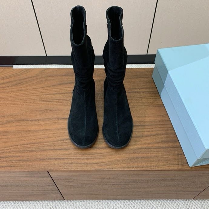 Сапоги кожаные женские фото 7