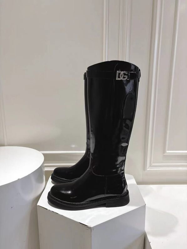 Boots leather women's фото 7