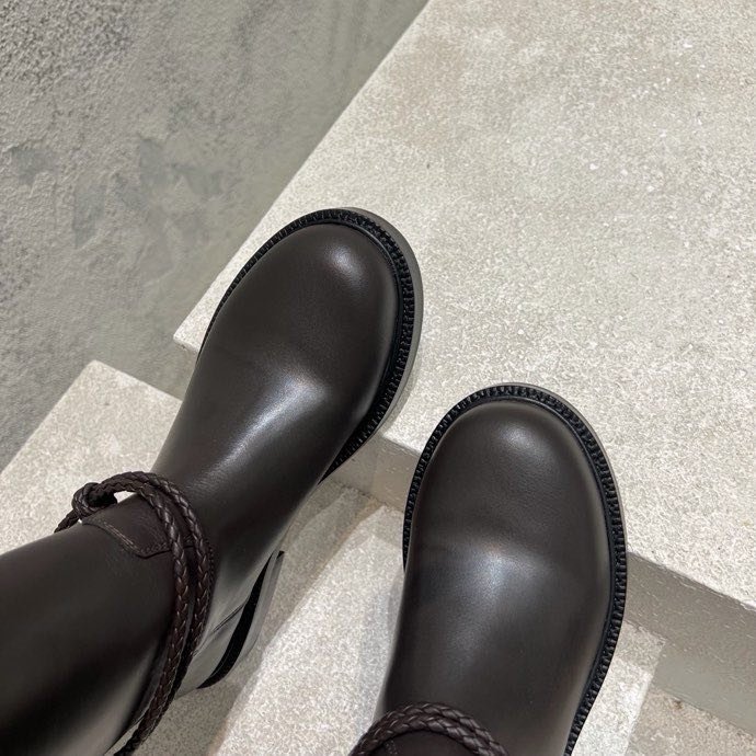 Сапоги кожаные женские фото 7