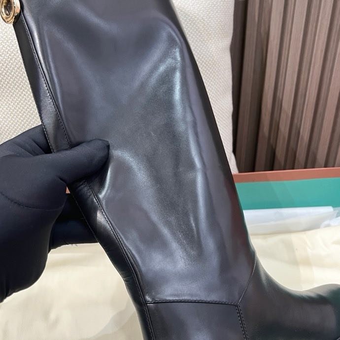 Чоботи шкіряні жіночі фото 7