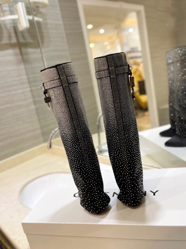 Сапоги кожаные женские фото 7