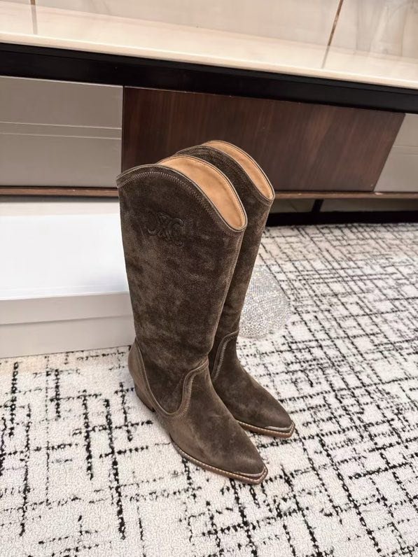 Сапоги кожаные женские фото 8