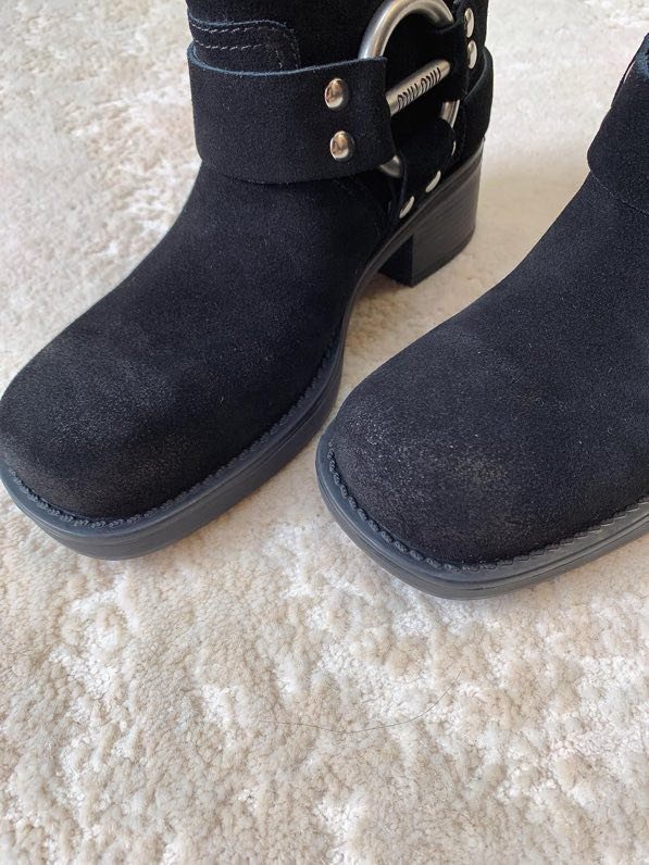 Boots leather women's фото 8