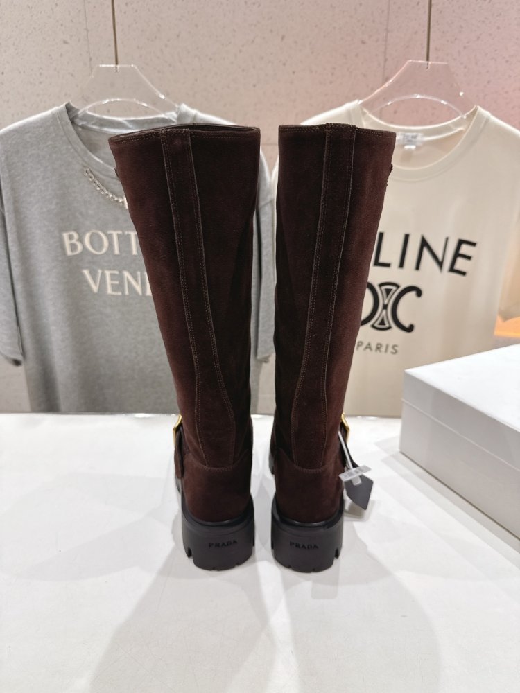 Boots leather women's фото 8