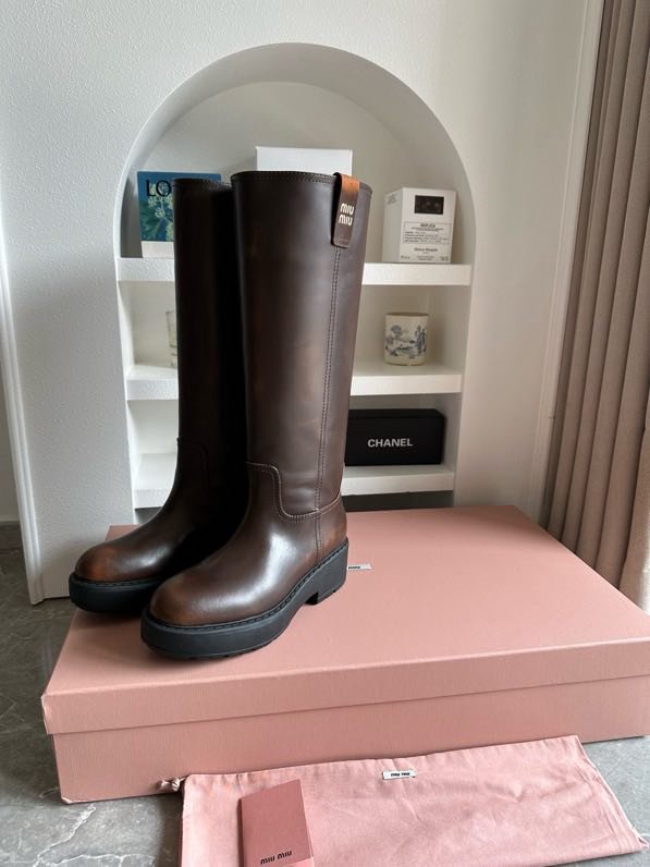 Сапоги кожаные женские фото 8