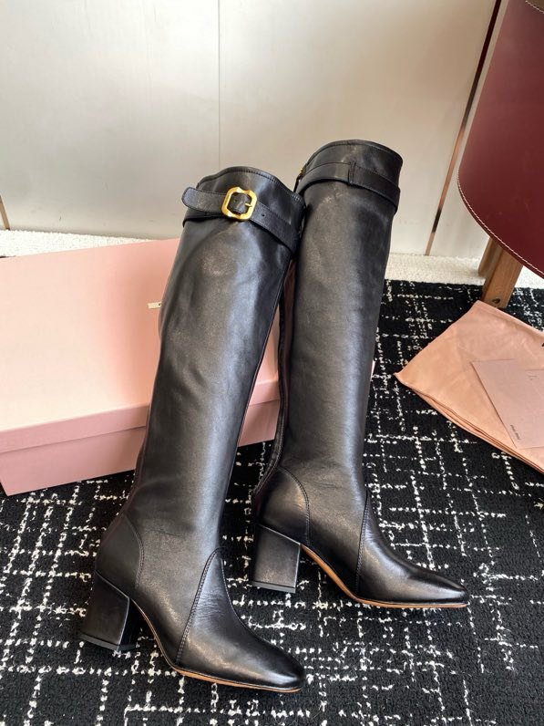 Сапоги кожаные женские фото 8