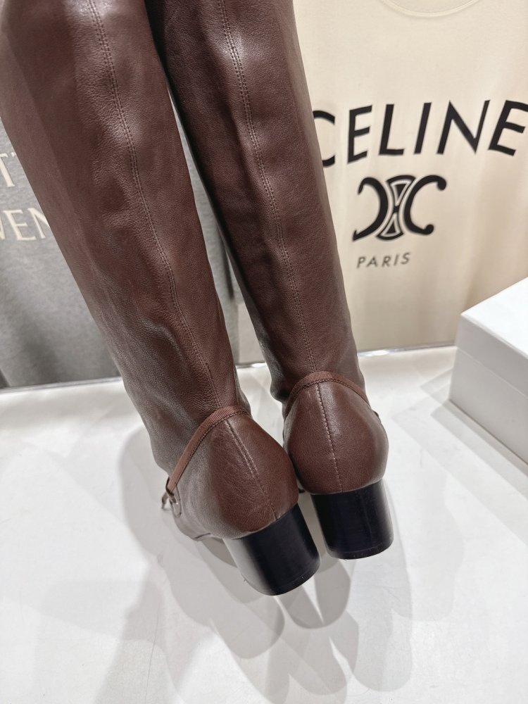 Сапоги кожаные женские фото 8