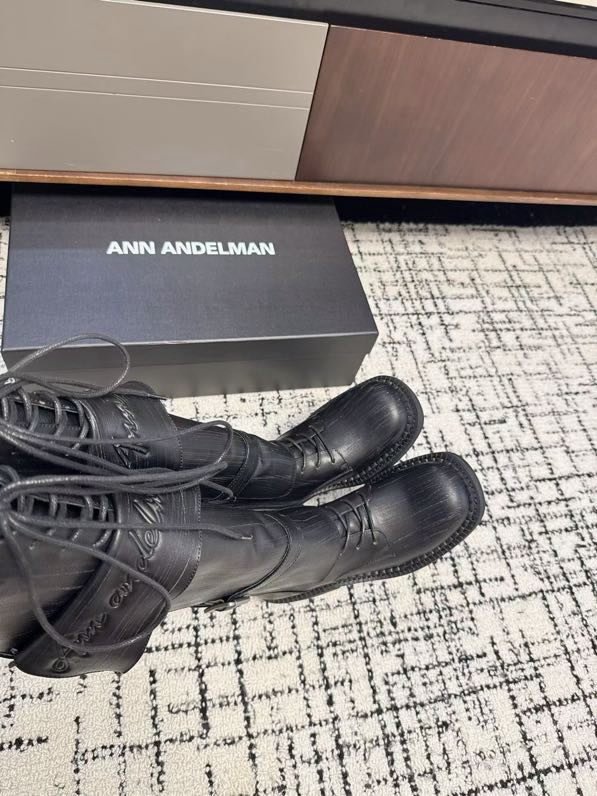 Boots leather women's фото 8