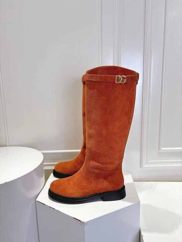 Boots leather women's фото 8