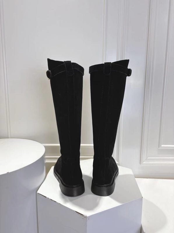 Boots leather women's фото 8