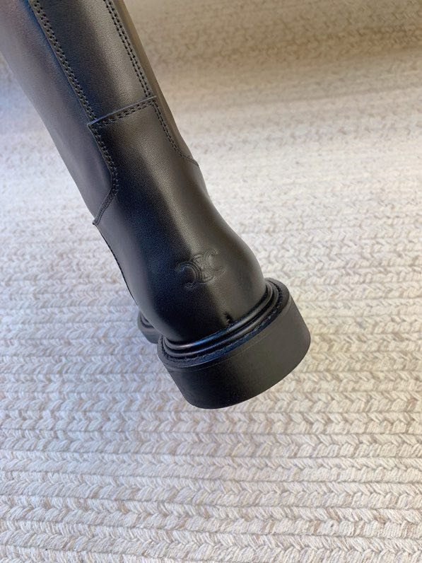 Сапоги кожаные женские фото 8